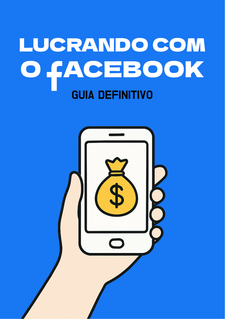 Capa do E-book Lucrando com o Facebook